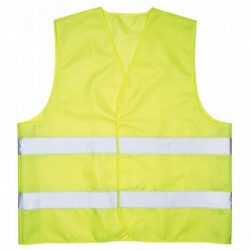 GILET DE SÉCURITÉ HAUTE VISIBILITÉ JAUNE