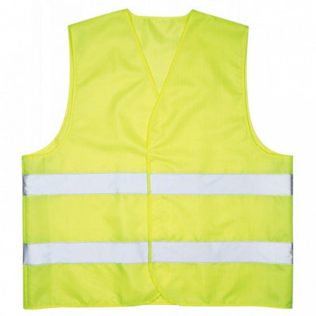 GILET DE SÉCURITÉ HAUTE VISIBILITÉ JAUNE