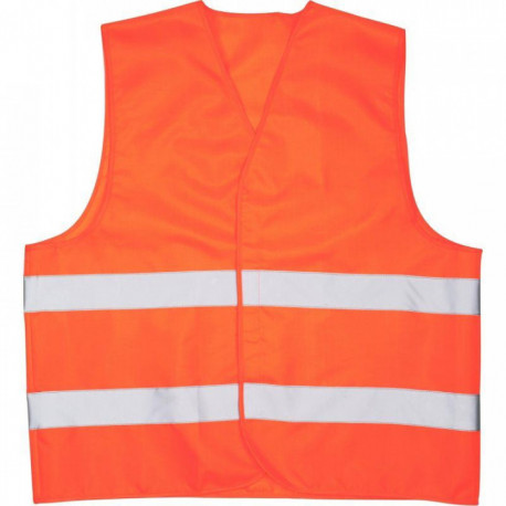 GILET DE SÉCURITÉ HAUTE VISIBILITÉ ORANGE