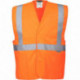 GILET HAUTE VISIBILITÉ ORANGE TAILLE XL