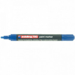 MARQUEUR PEINTURE PERMANENT E790 POINTE OGIVE BLEU