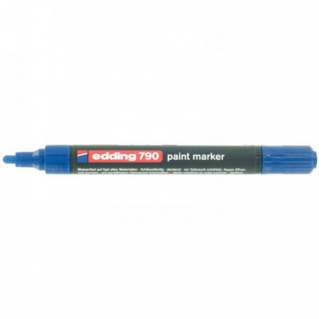 MARQUEUR PEINTURE PERMANENT E790 POINTE OGIVE BLEU