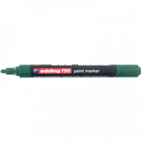 MARQUEUR VERT PEINTURE PERMANENTE E 790 POINTE OGIVE