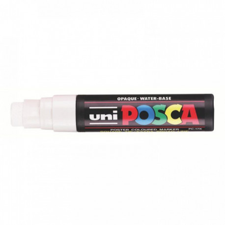 MARQUEUR BLANC  POSCA EXTRA LARGE PC17K 15 MM