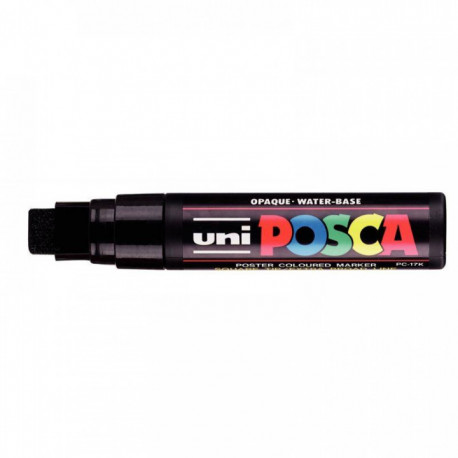 MARQUEUR NOIR POSCA EXTRA LARGE PC17K 15 MM