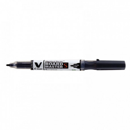 MARQUEUR TABLEAU BLANC V-BOARD MASTER ULTRA FIN NOIR