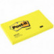 BLOC REPSITIONNABLE 76X127 JAUNE NEON PQT6* 100F POST-IT 