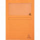 POCHETTES ORANGE PQT 100  FAB FRANCE COIN  PAPIER FOREVER 120G