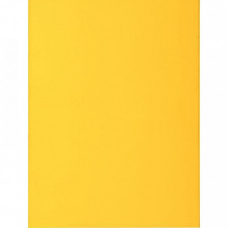 CHEMISES JAUNE CITRON PQT 50 2 RABATS 210G ROCK'S 220 FORMAT 24X32 CM