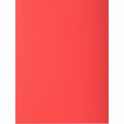 CHEMISES ROUGE PQT 50 2 RABATS 210G ROCK'S 220 FORMAT 24X32 CM