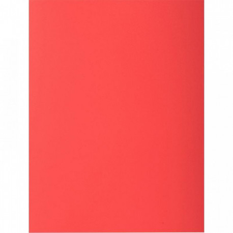 CHEMISES ROUGE PQT 50 2 RABATS 210G ROCK'S 220 FORMAT 24X32 CM