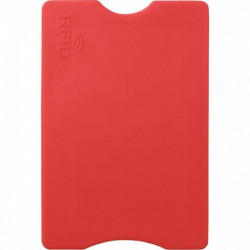 PROTECTEUR DE CARTE DE CRÉDIT RFID ROUGE