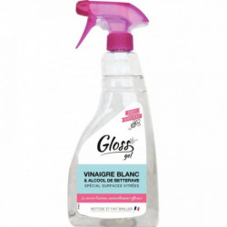 PULVÉRISATEUR 750ML GEL NETTOYANT VITRES GLOSS