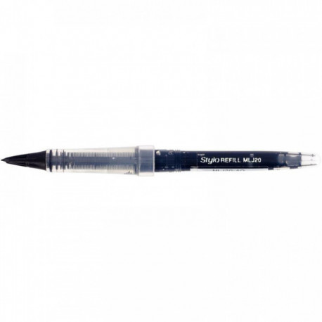 RECHARGE NOIR STYLO PLUME PENTEL TRADIO