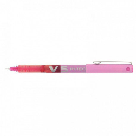 STYLO V5 ROLLER AIGUILLE   ROSE PILOT