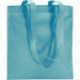 SAC SHOPPING AVEC ANSES TURQUOISE