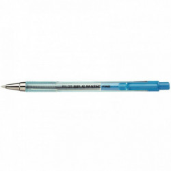 STYLO BLEU BILLE BPS MATIC RÉTRACTABLE POINTE FINE