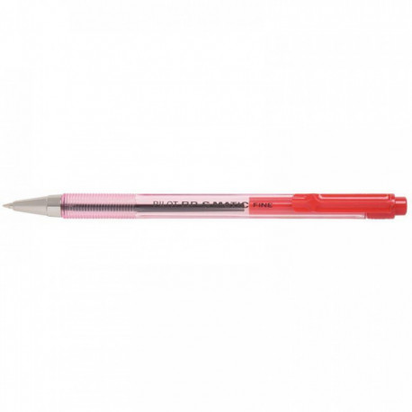 STYLO ROUGE BILLE BPS MATIC RÉTRACTABLE POINTE FINE