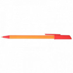 STYLO ROUGE BILLE EN BIOPLASTIQUE POINTE MOYENNE