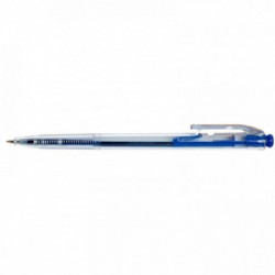 STYLO BLEU CORPS TRANSPARENT RÉTRACTABLE 0.7mm economique