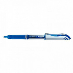 STYLO BLEU ENERGEL BL57 POINTE MÉTAL 0,7MM LIGNE FUTURISTE