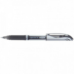 STYLO NOIR ENERGEL BL57 POINTE MÉTAL 0,7MM LIGNE FUTURISTE