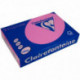 PAQUET DE 250 FEUILLES DE PAPIER 160G DE FORMAT A4 FUCHSIA TROPHEE CLAIREFONTAIN