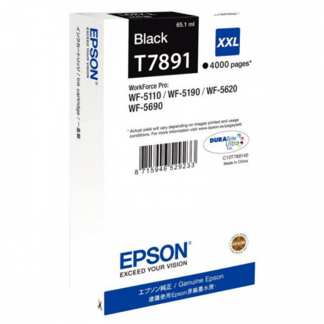 C13T78914010 CART EPSON JE NOIRE 4000 P C13T789140 EPSON