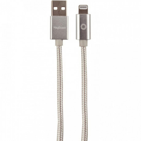 CORDON TRESSÉ EN NYLON USB 2.0 MALE/MÂLE USB A VERS LIGHTNING LONGUEUR 1,2 MÈTRE