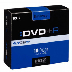 PAQUET DE 10  DVD+R INTENSO 4,7 GO