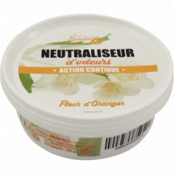 DÉSODORIANT GEL BOITIER NEUTRALISEUR D’ODEUR  POT 250 GRS FLEUR D'ORANGER BD503