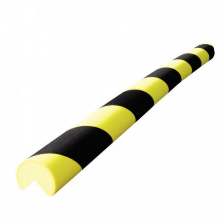 PROTECTION D'ANGLE OUVERTURE 25 MM NOIR/JAUNE PU4025NJ