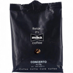 CAFE  POUR MACHINE MIKO CONCERTO 50% ARABICA 50% ROBUSTA **BTE48 DOSES**509331