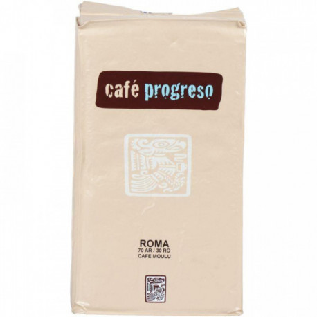 PAQUET DE CAFÉ PROGRESO ROMA MOULU 1KG