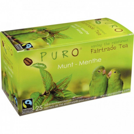 THE MENTHE PURO BTE 25 SACHETS 550164