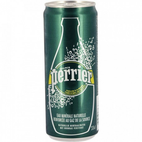 PAQUET 24 CANETTES 33CL PERRIER NATURE