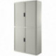 ARMOIRE HAUTE GRISE RIDEAUX GRIS L110  P41.2  H204  E2CT0000100039