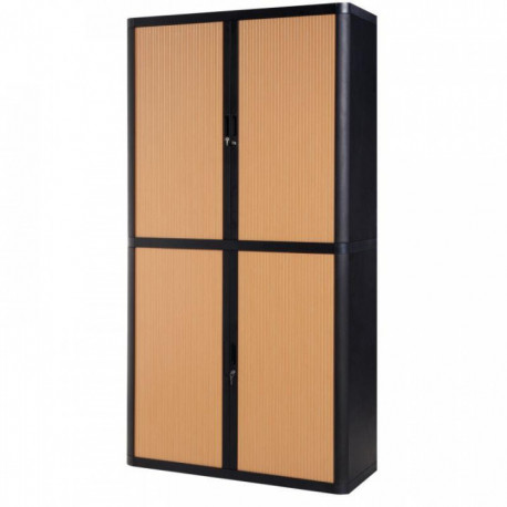 ARMOIRE HAUTE NOIRE RIDEAUX HETRE E2CT0005100043