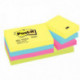 BLOCS REPOSITIONNABLE 38X51 COULEUR  ASSPQT12**POST-IT ENERGIE 50019