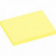 BLOC REPOSITIONNABLE 75X100 JAUNE  *PQT12* 100F ECO FSC LIKE 