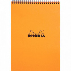 BLOC A4 80G 5X5  SPIRALES N°18  RHODIA   18500C PEFC FAB France 