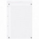 BLOC  A4+ 80G LIGNE PERF 4 TROUS  NOTEPAD  DÉTACHABLES 21X32 OXFORD SCRIBZEE PEFC FAB France 