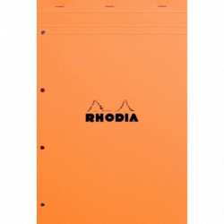 BLOC A4+ 80G 5X5 PERFOREE 24X32  RHODIA PEFC FAB France 