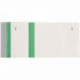 BLOCS VENDEURS 65x135MM BANDE VERTE LOT 10 ELVE 248