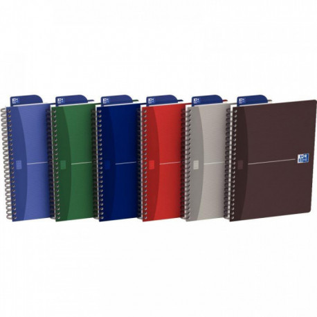 CAHIER SPIRALE A5 100P 90G 5x5  ESSENTIALS  REF35-12-04 OXFORD 100104869