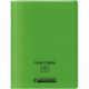 CAHIER A RABAT POLYPRO 24x3296P 90G SEYES VERT