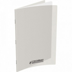 CAHIER POLYPRO 24X32 96P 90G QUADRILLÉ 5X5 INCOLORE