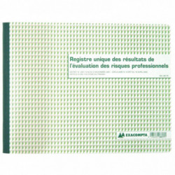 REGISTRE UNIQUE DES RÉSULTATS DE L'ÉVALUATION DES RISQUES PROFESSIONNELS