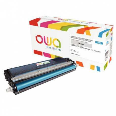 TN230C TONER POUR BROTHER CYAN 1400p TN-230 K15348OW