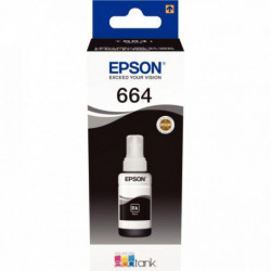 C13T664140 CART P/EPSON ECOTANK T6641 BOUTEILLE D'ENCRE NOIRE 70ML 6500 P EPSON